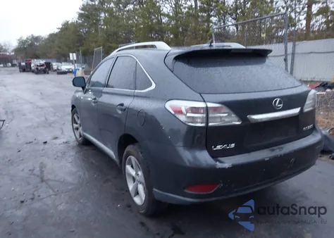 2010 Lexus Rx 350 z USA, uszkodzony, nr VIN 2T2BK1BA2AC068284